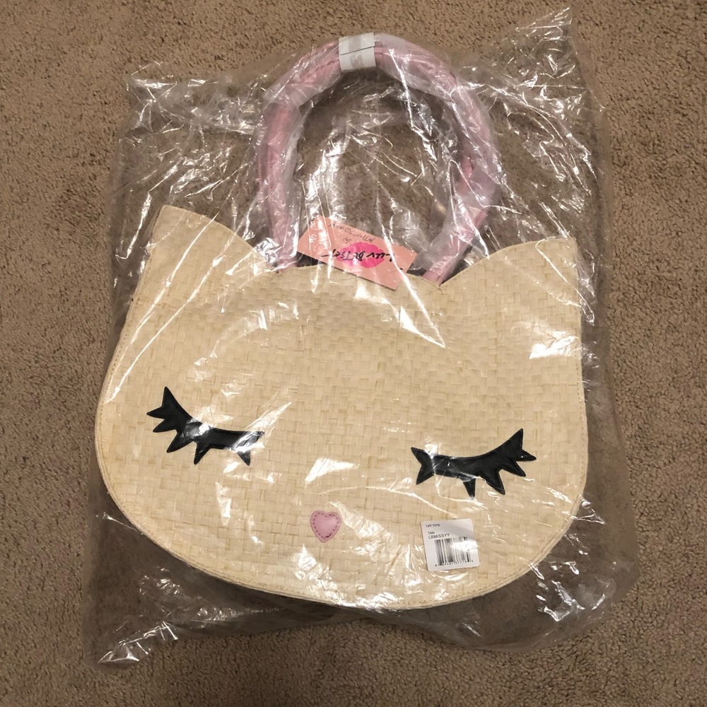 NWT Cat Tote by Betsey Johnson